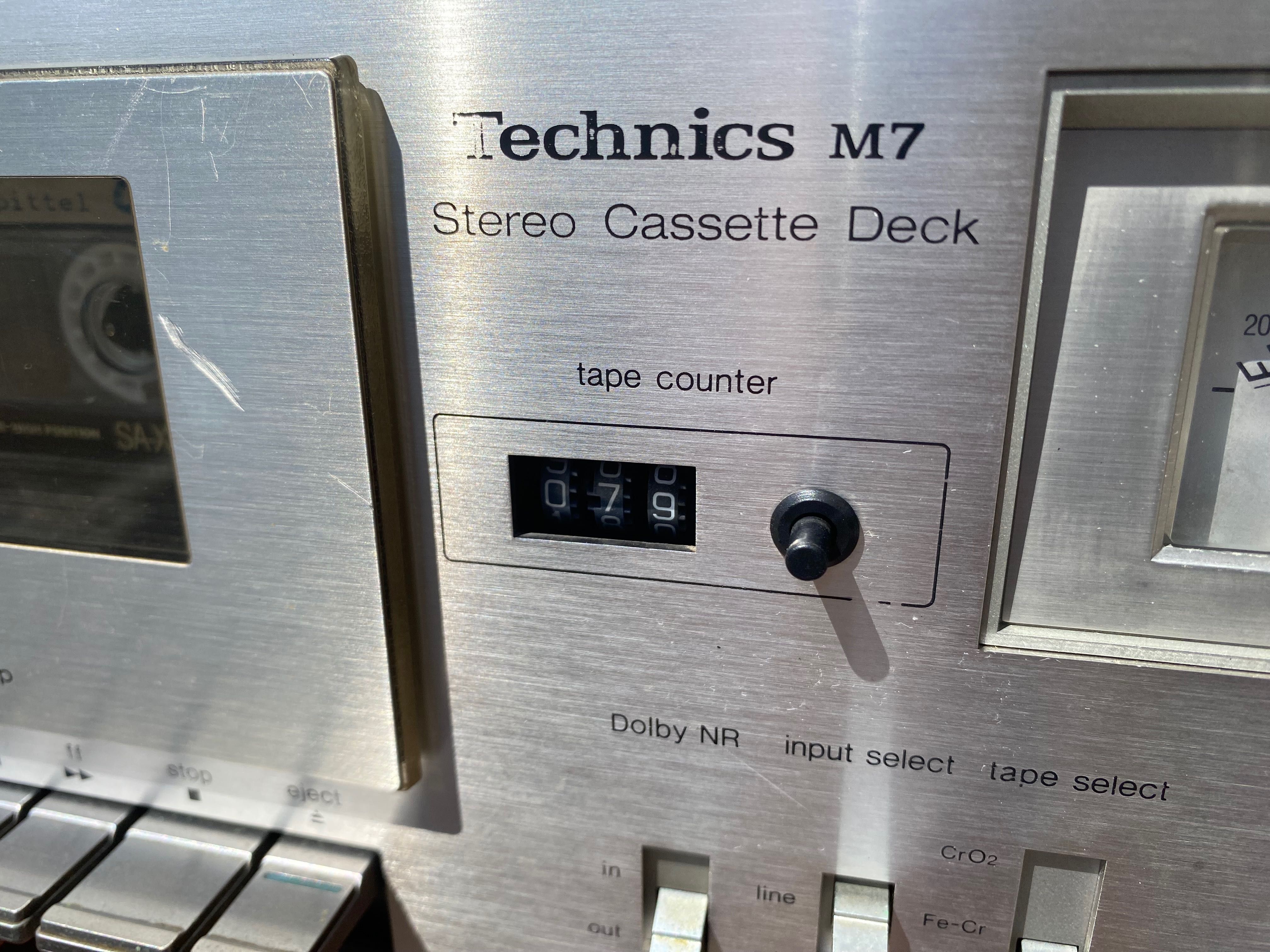 Magnetofon deck Technics M7