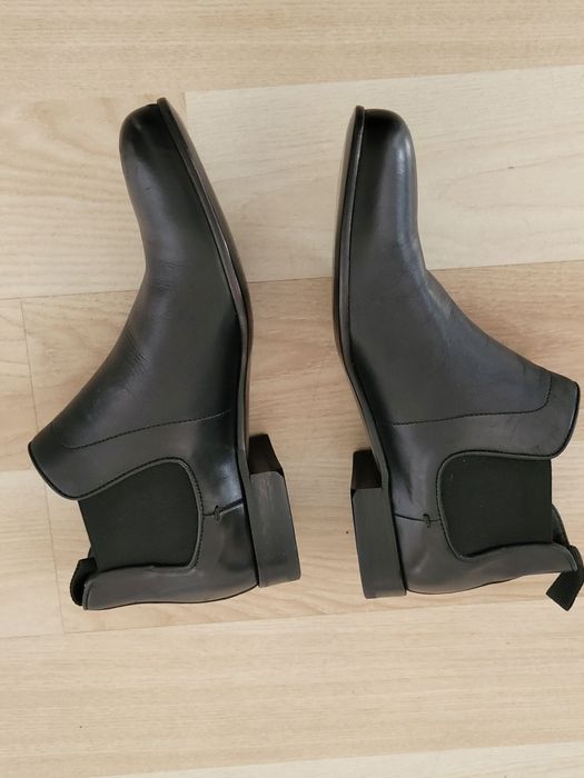 Hugo Boss Sztyblety buty ze skóry damskie r.37 dł.wkładki 23,5