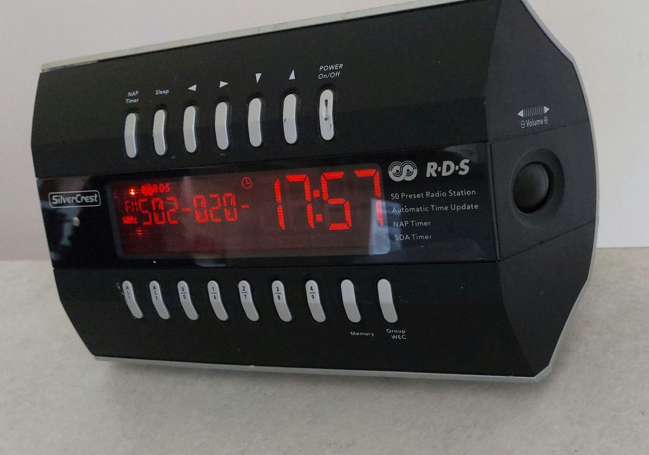 Radiobudzik SilverCrest KH2295 RDS