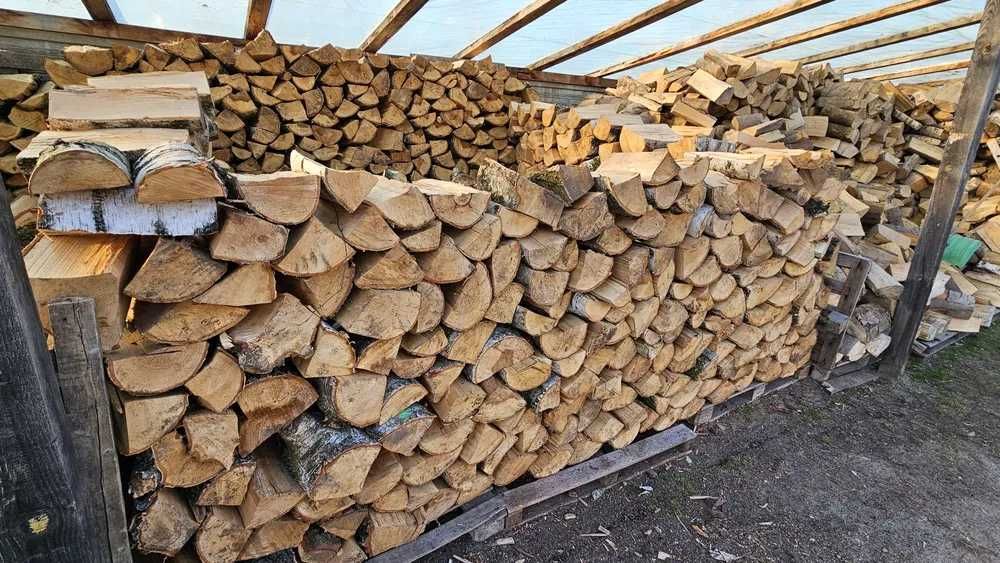 Opałowe drewno Kominkowe - Sezonowane - Porąbane