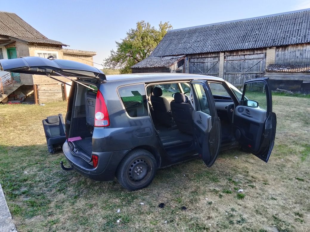 Renault Espace 2.0 Benz gaz 03 r klima hak 7 os zamiana