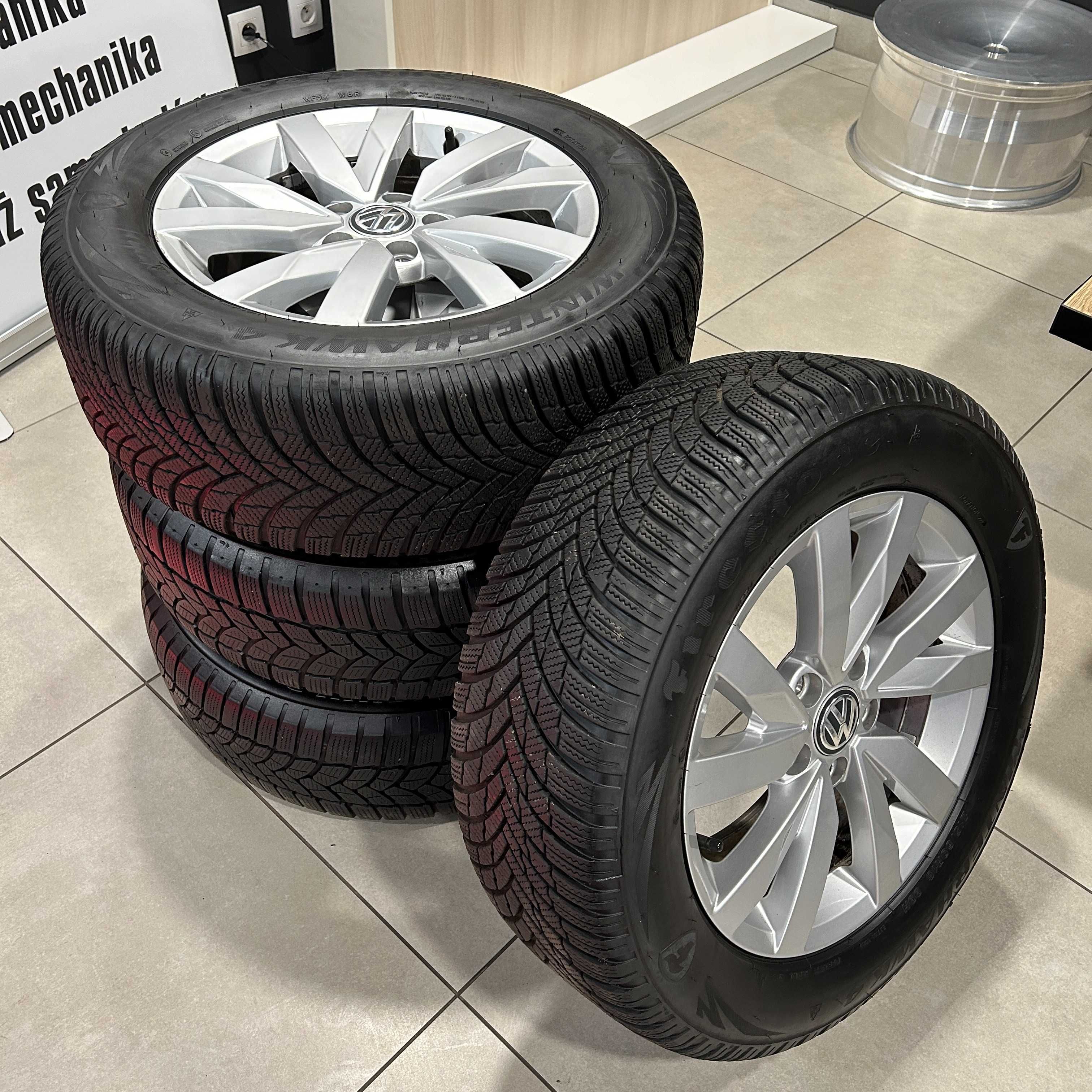 4szt. FELGI całe koła OE VW PASSAT B8 6.5" x 16" 5x112 215/60r16