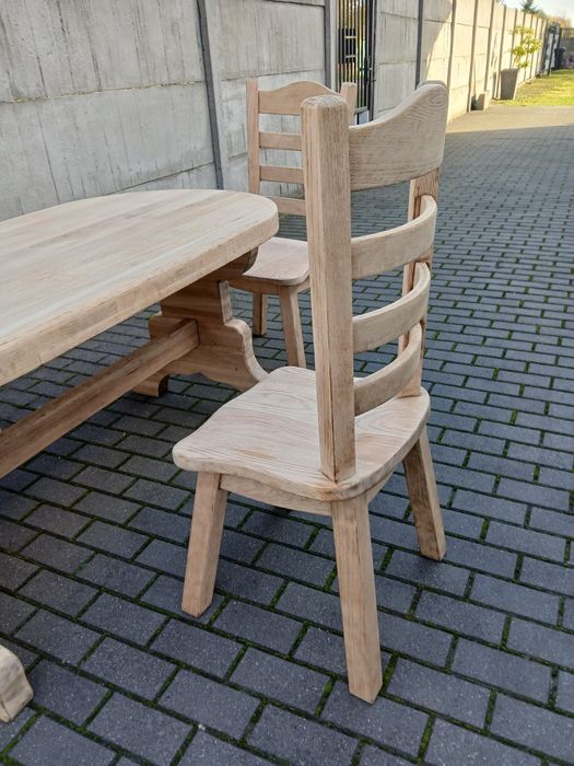 Zestaw stol z 4 krzeslami