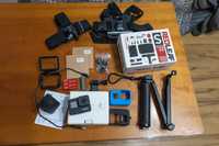 GoPro 7 Hero BLACK kamera sportowa Jak nowa, Mega zestaw