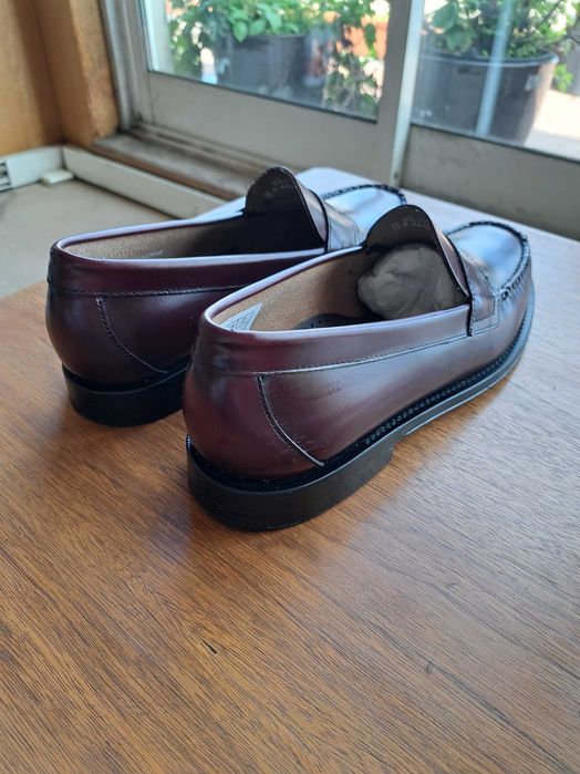 Sapatos Bass Weejuns Logan 44 cor de vinho
