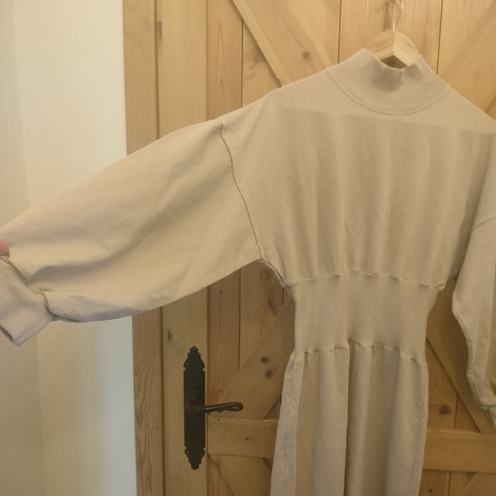 Sukienka dzianinowa dresowa La mu La..mu rozmiar S/M