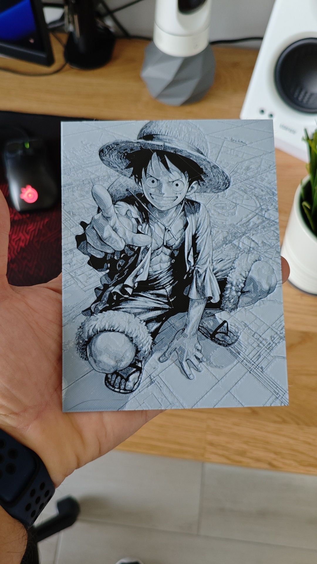 Desenho Luffy One piece