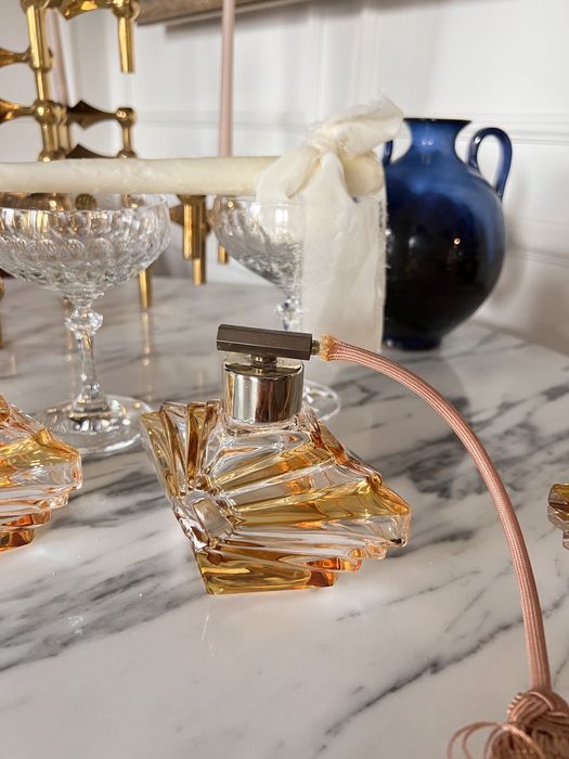 Zestaw Art Deco 1930 Echt Bleikristall kryształ ołowiowy kryształowy