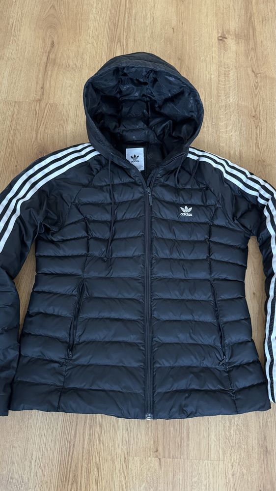 Kurtka zimowa Adidas z kapturem - roz. L