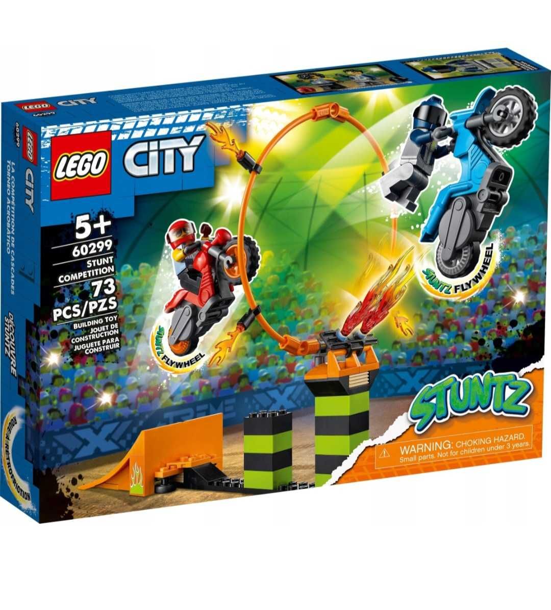 LEGO City 60299- Konkurs kaskaderski JAK NOWE