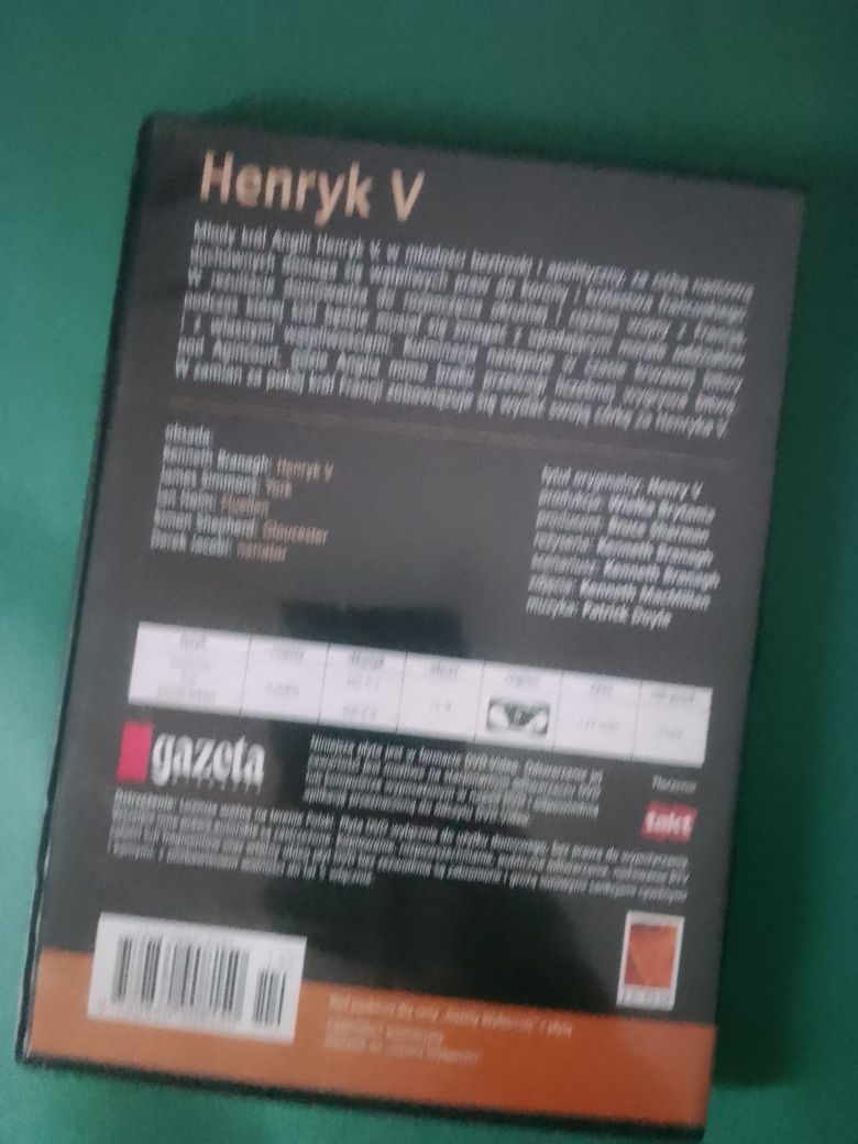 Henryk V Film Dvd