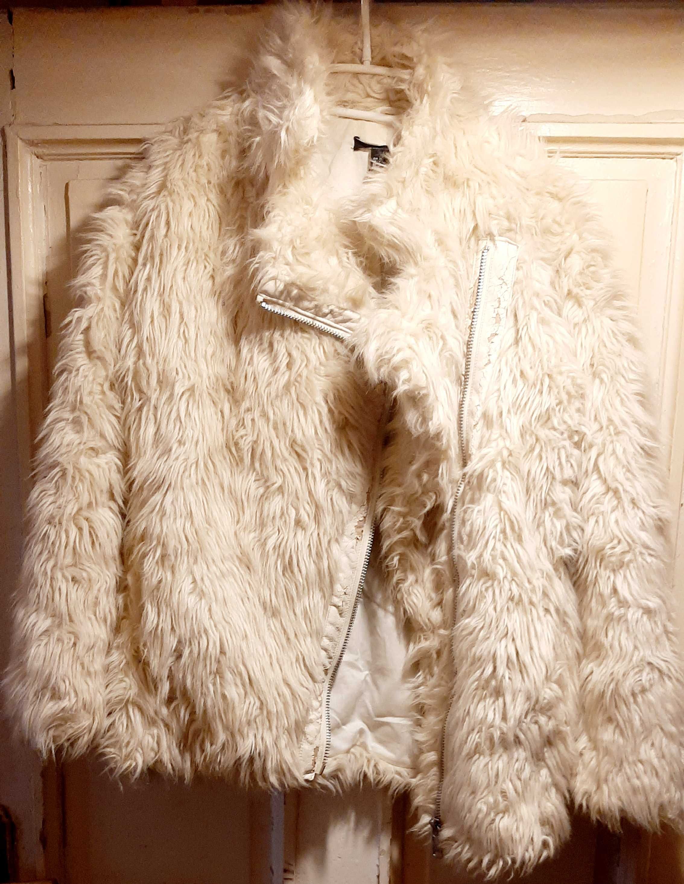 Futro H&M, rozmiar 34