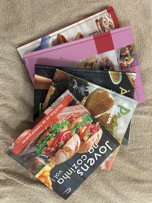 Conjunto livros Culinária