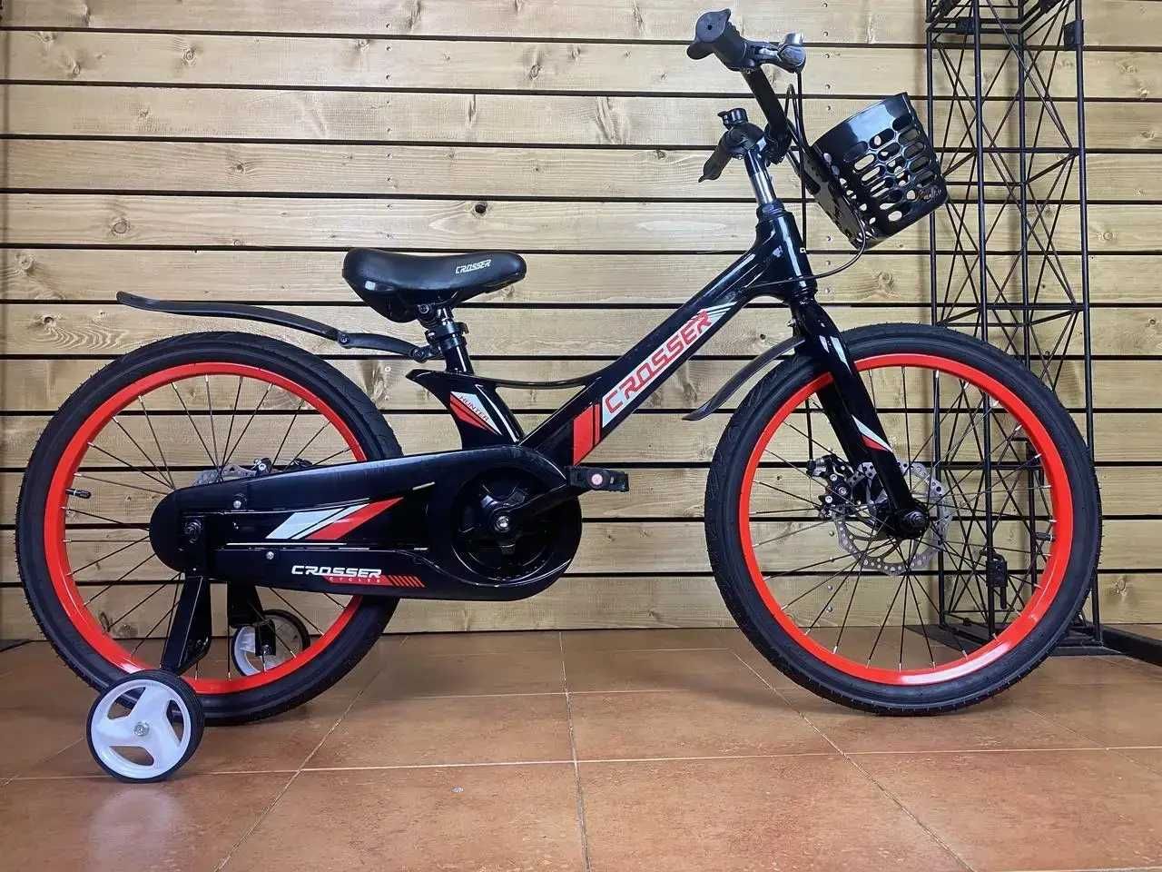 Детский велосипед Crosser Hunter Premium 14-16-18-20", магниевая рама.