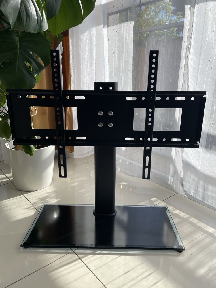 Uniwersalny stojak na monitor szklana solidna podstawa