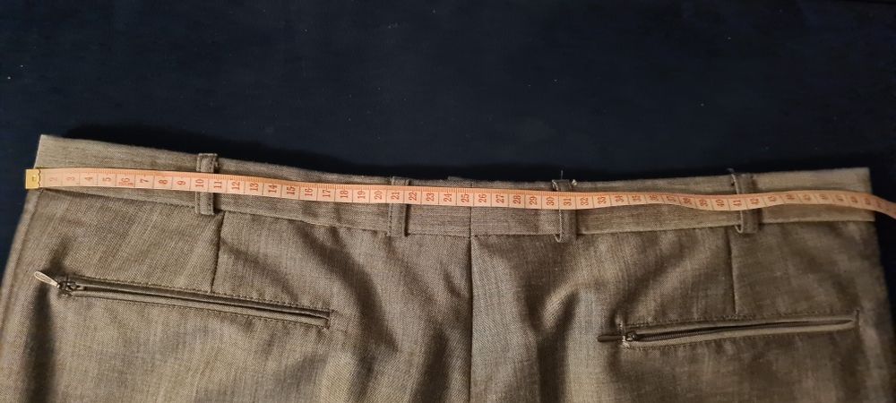 Garnitur męski xl szary metaliczny