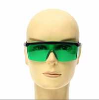 óculos de proteção com laser  verde