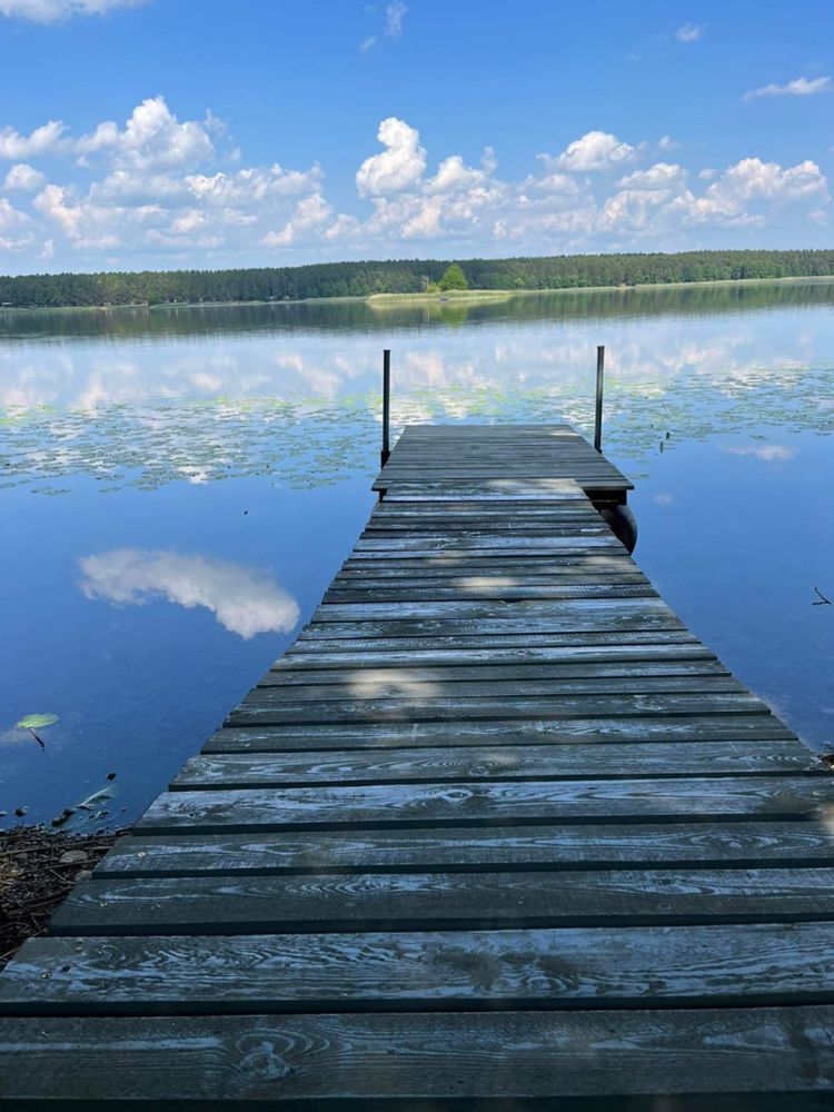 Dom całoroczny na wynajem mazury Czarna Wieś jezioro wolne terminy