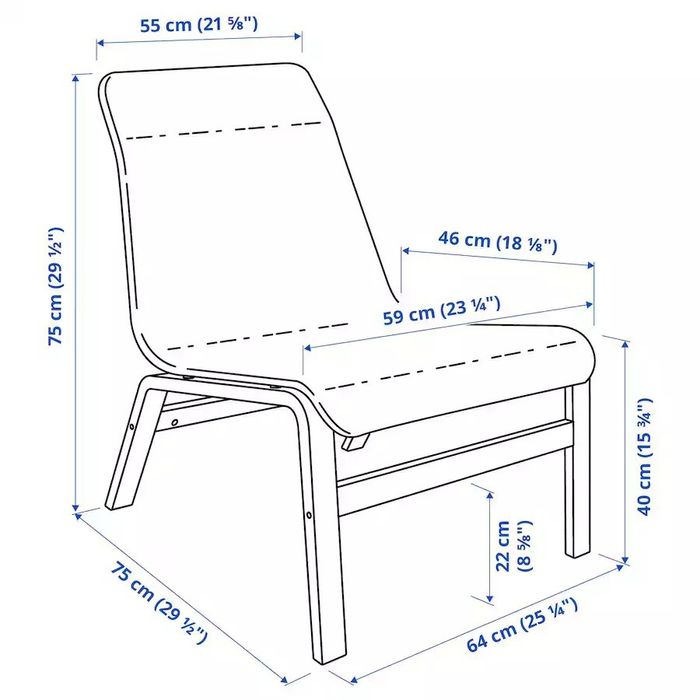 Cadeirão em BÉTULA