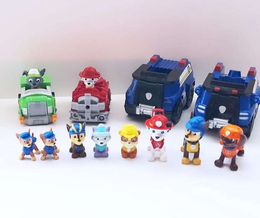 Оригінальні фірмові машинки Paw Patrol,  фигурки щенячий патруль.