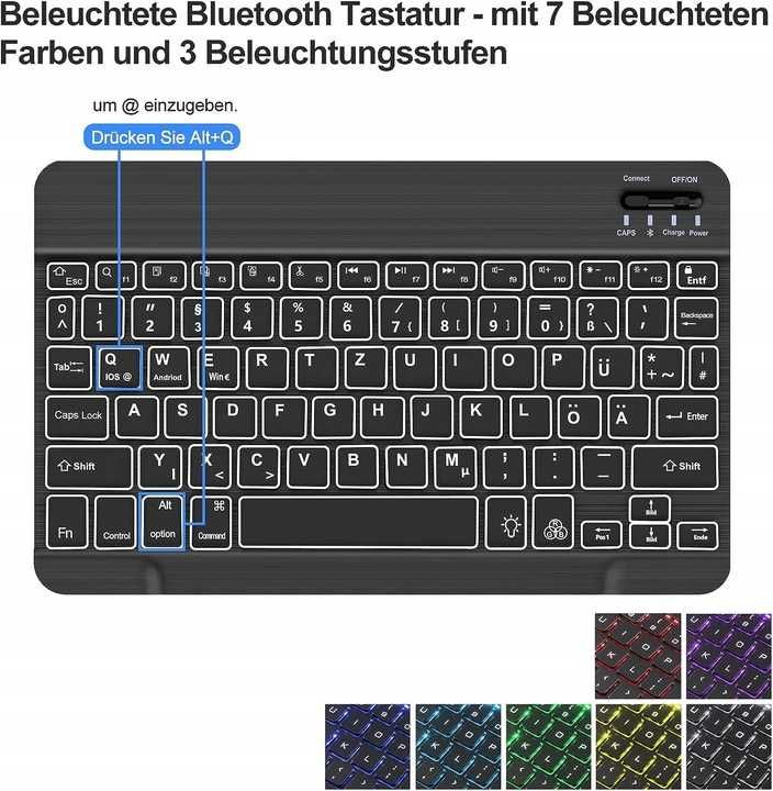 SENGBIRCH etui z klawiaturą IPAD AIR 4 QWERTZ DE