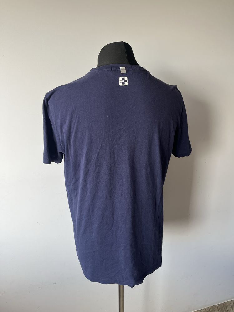 T-shirt meski Ralph Lauren granatowy L stan dobry