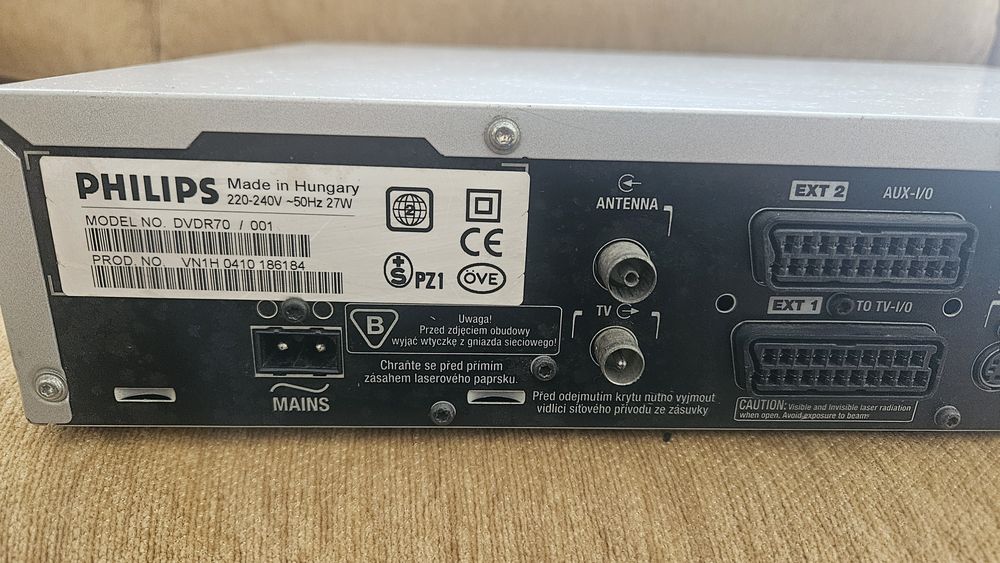 Gravador de DVD e CD