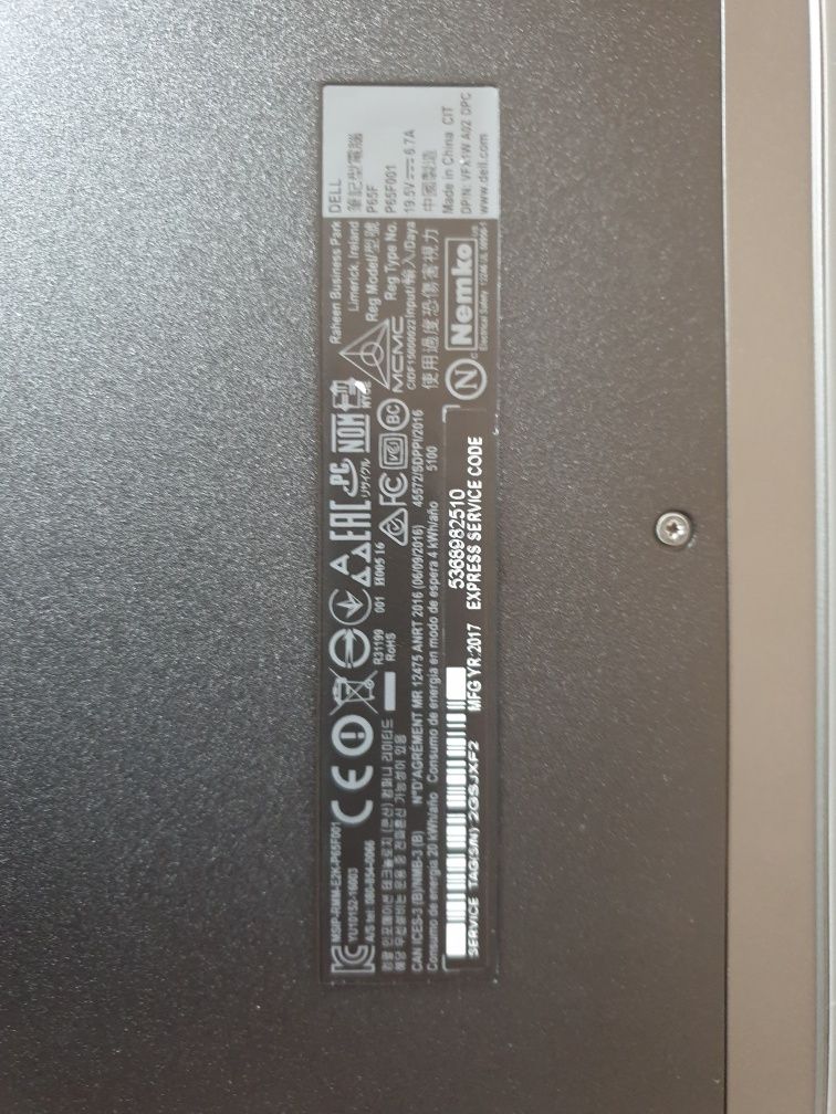 Dell Inspiron 15 7567 gaming
