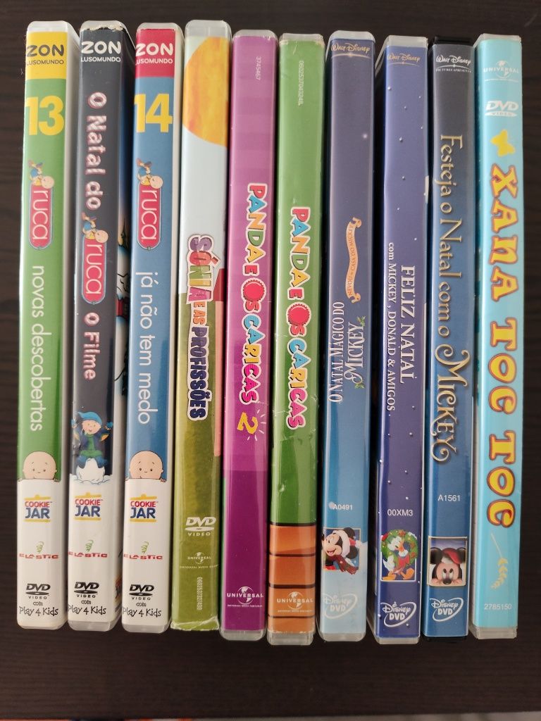 DVD'S histórias infantis