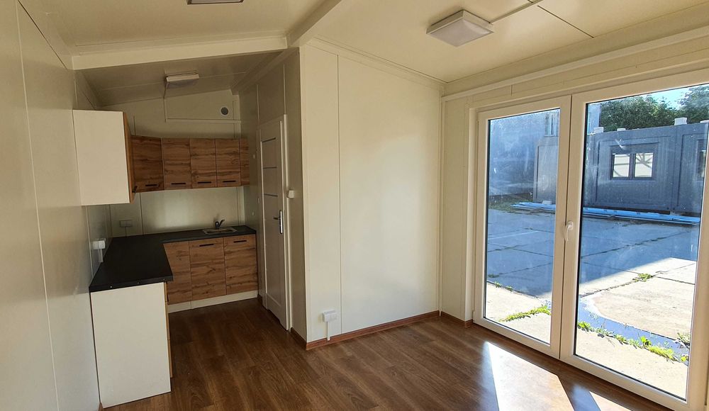 Kontener mieszkalny całoroczny, Domek mobilny, Domek na działkę 27 m 2