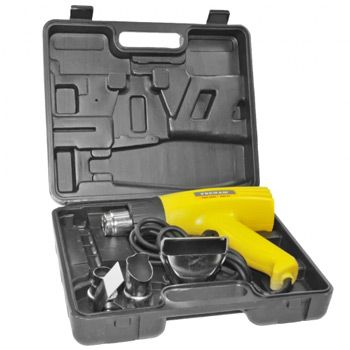 Фен промышленный 3000Вт Кейс С насадками Строительный Технический