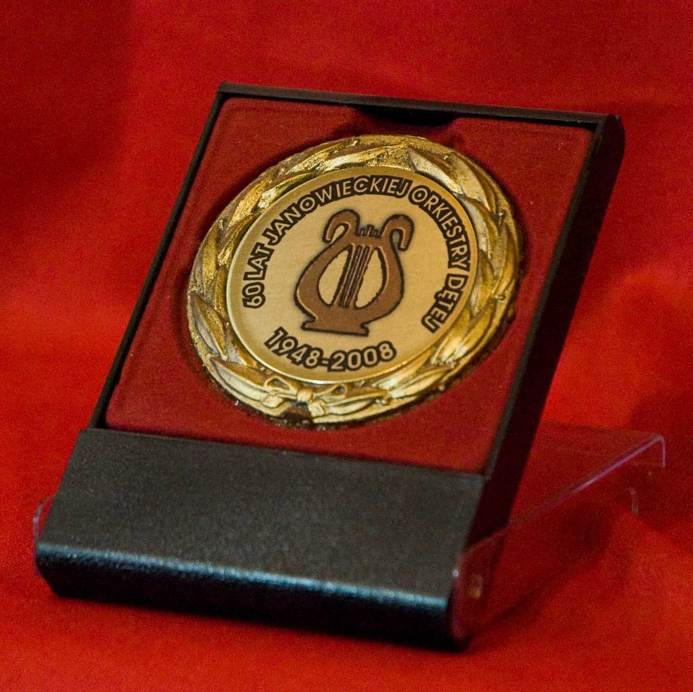 Medal pamiątkowy „60 lat Janowieckiej Orkiestry Dętej” (MP9)