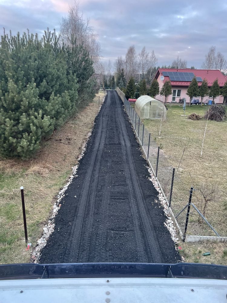 Ziemia ogrodowa siana na podniesienie terenu piach kruszywo gruz TANIO