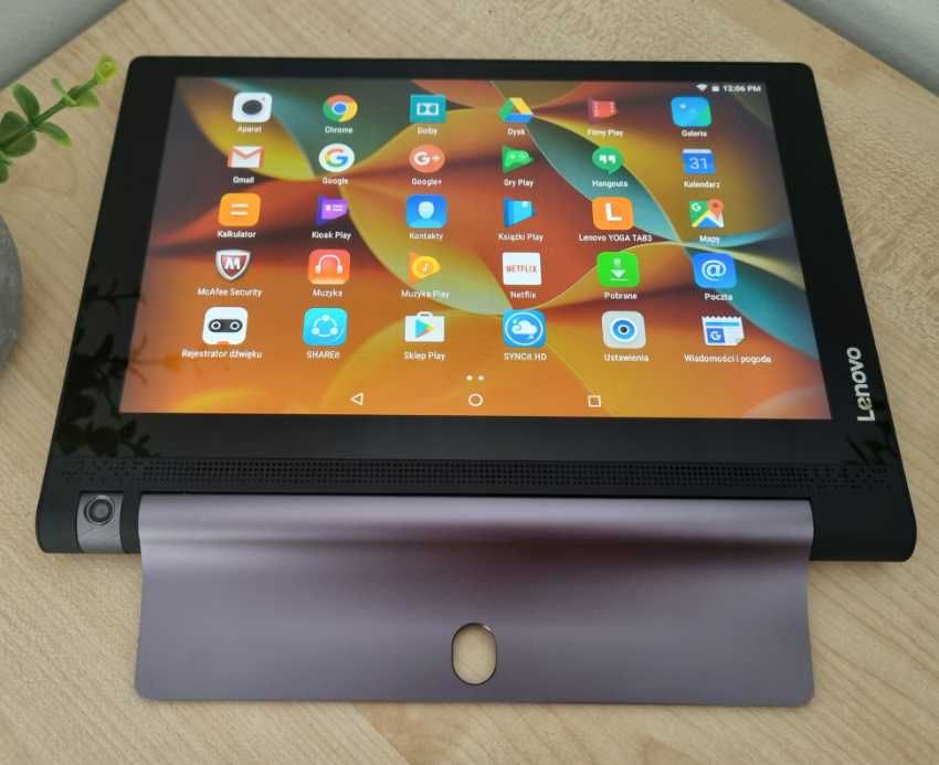 Profesjonalny Tablet Yoga Tab 3 Android 10" 16GB BT WiFi (OKAZJA)