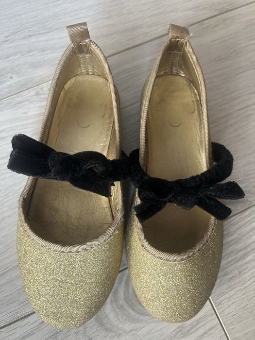 Złote balerinki rozm 27