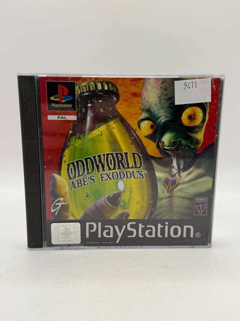 Oddworld Abe's Exodus 3xA Ps1 nr 9411