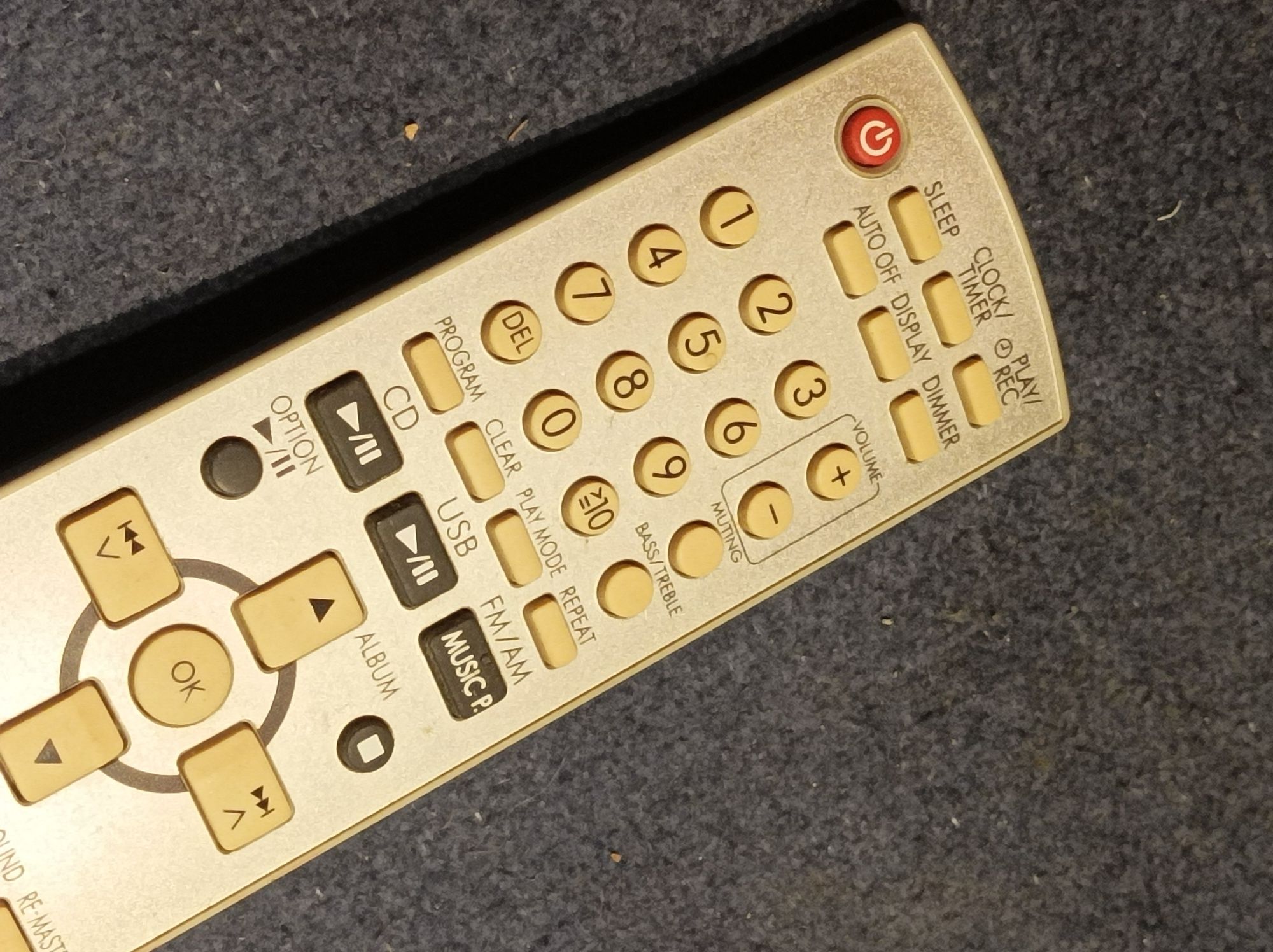 Oryginal.Pilot Panasonic Audio System.