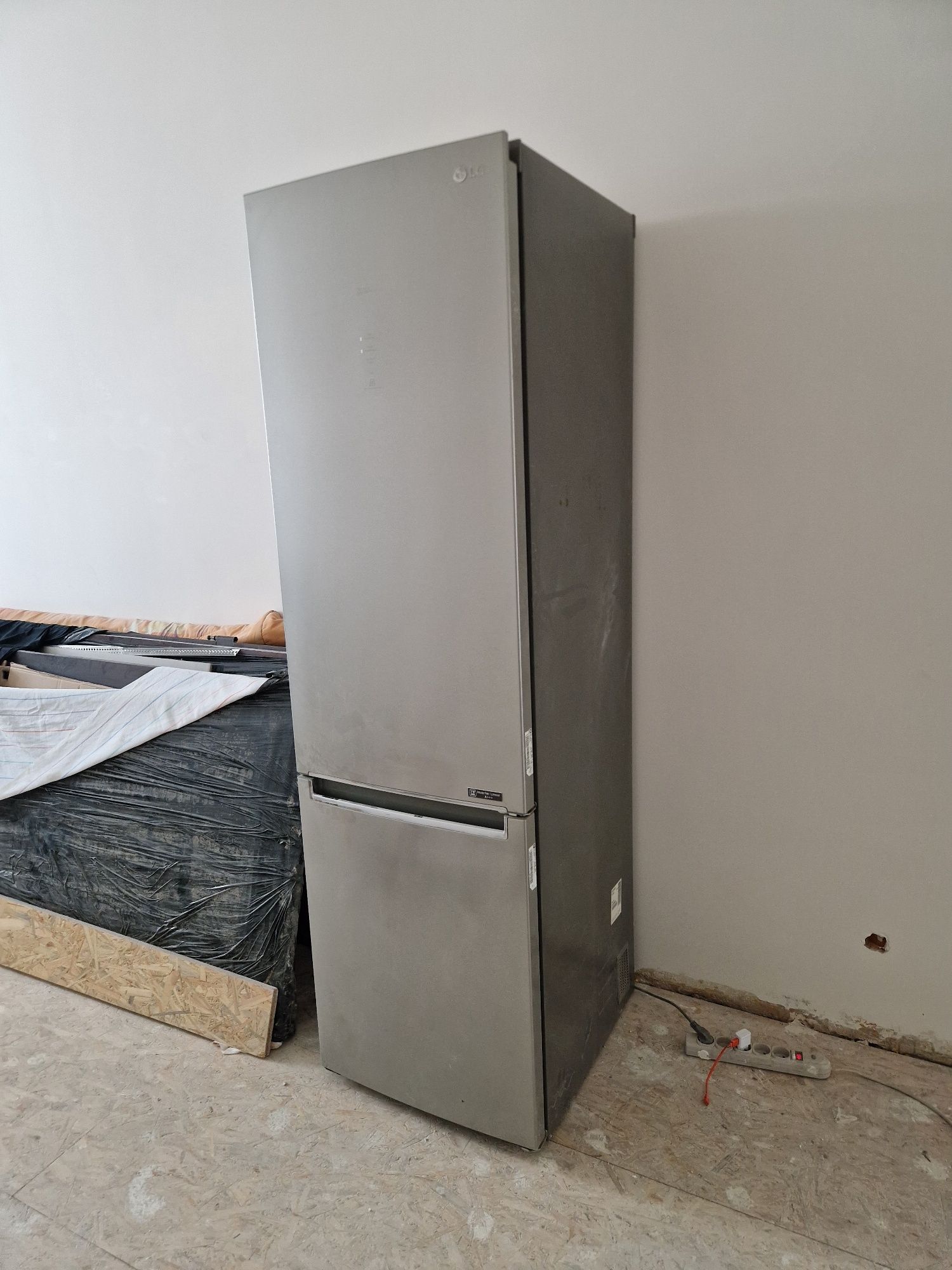 Lodówka LG GBB72NSCXN ThinQ 2m silnik inweterowy
