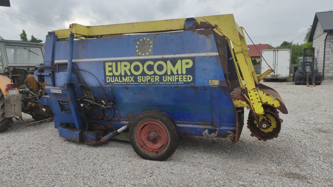 Paszowóz Wóz paszowy Eurocomp