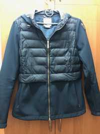 Утепленная пуховая женская куртка GEOX размер 44. Оригинал Италия.