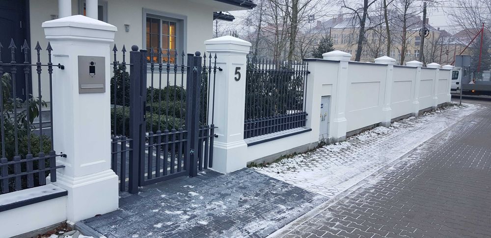 Słupki,Podmurówki Dworkowe,Betonowe,Słup Pałacowy,Ogrodzenia Stylowe