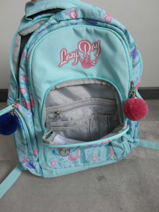 Plecak szkolny , seria: Leniwec