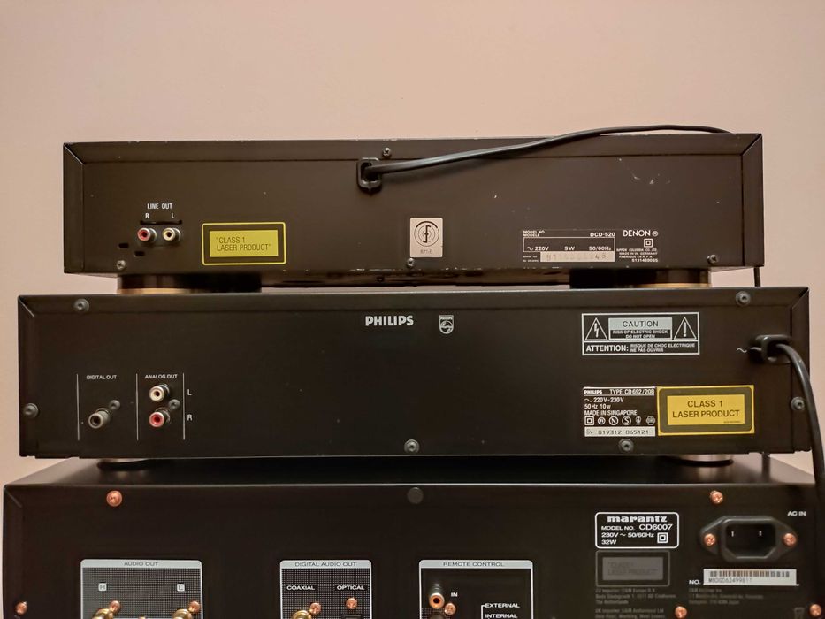 Програвачі Denon DCD-520, Philips CD692,  Marantz DD-82 (обмін)