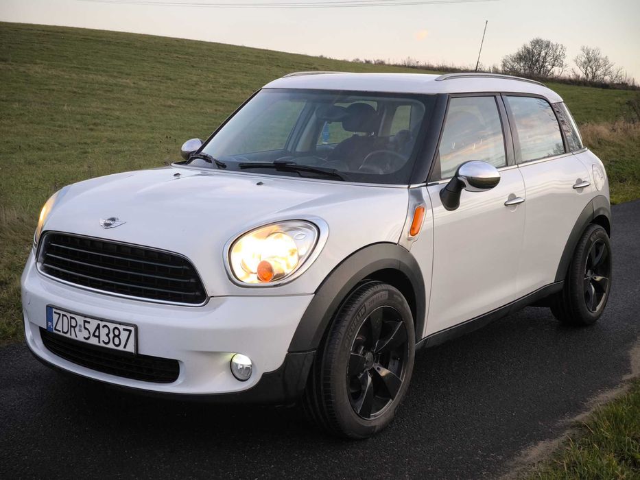 MINI COUNTRYMAN ONE D 1.6 diesel 90 KM, bardzo doinwestowany