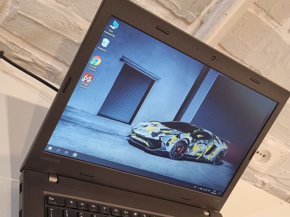 Ноутбук Lenovo L470 RAM:20gb SSD:256gb Intel HD.  Потужний та надійний