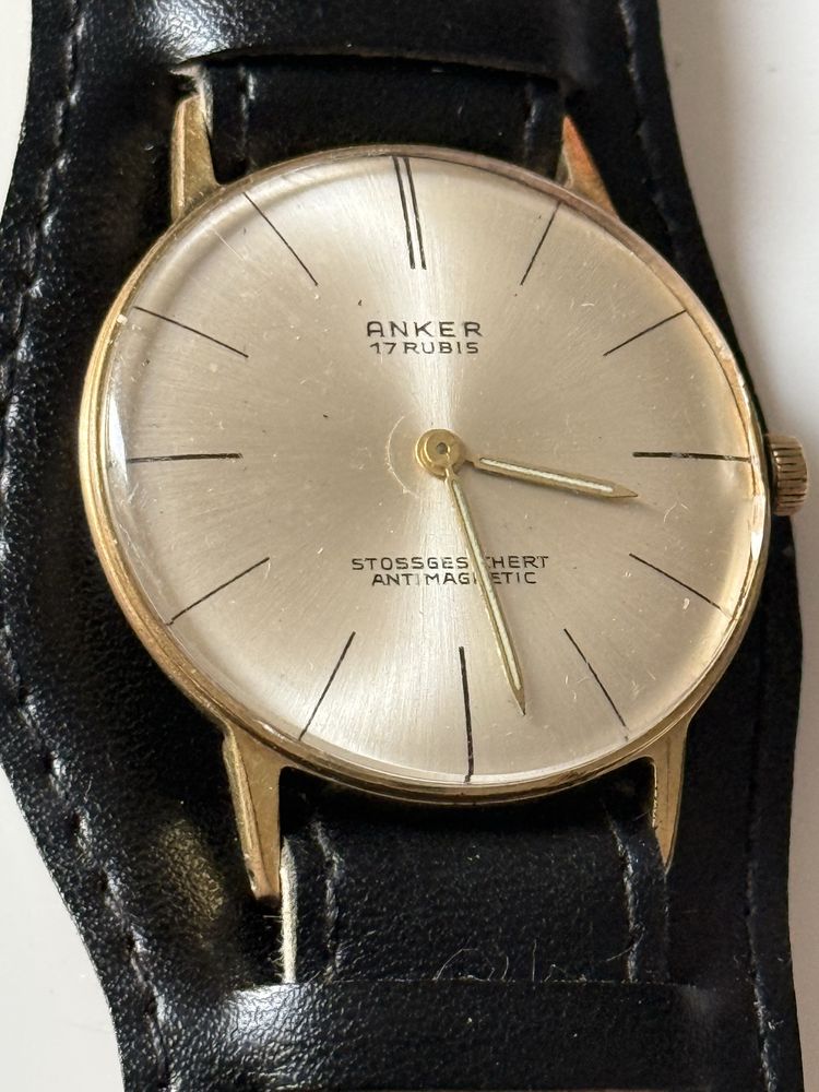 Zegarek Anker 17 rubis Antimagnetic, srednica 35mm, sprawny