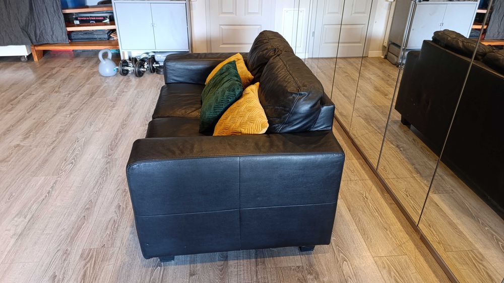 Sofa IKEA SKOGABY – skórzana, 2-osobowa NOWA