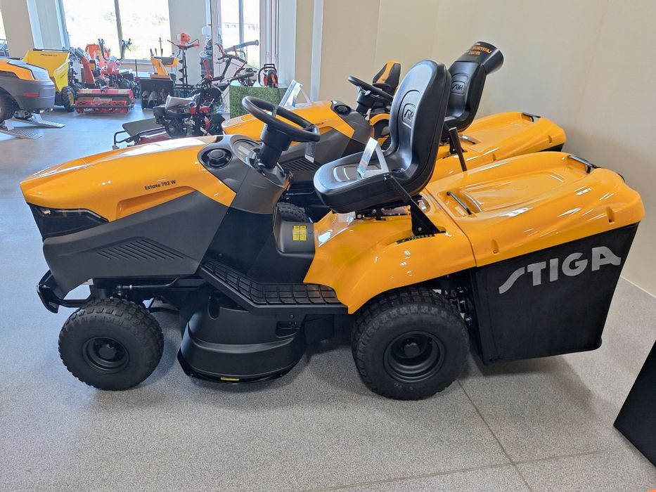 DUŻY NOWY Traktorek Kosiarka STIGA 18KM 792W 2 V-Twin KOSZ
