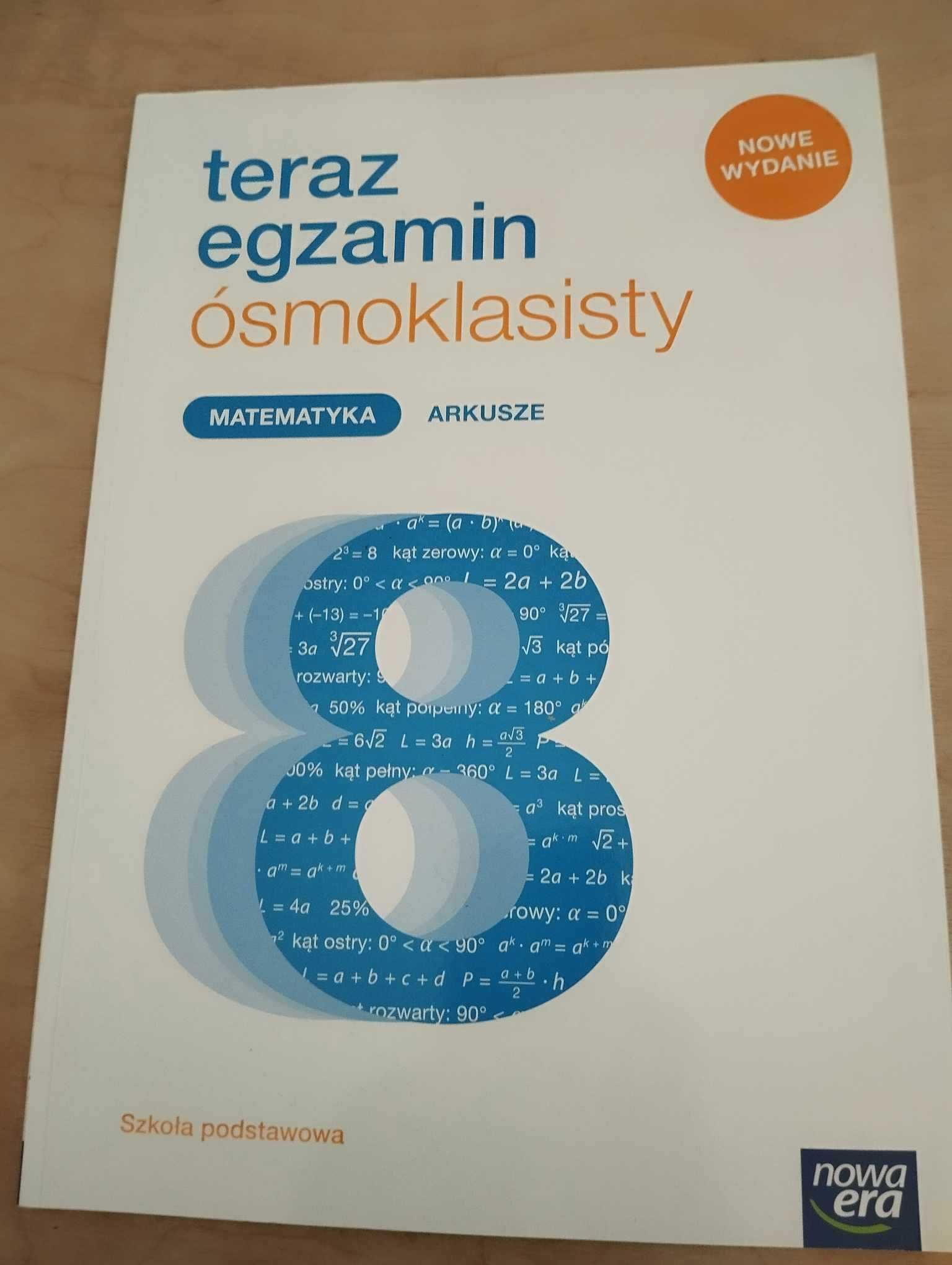 ZESTAW arkuszy przygotowujących do egzaminu ósmoklasisty