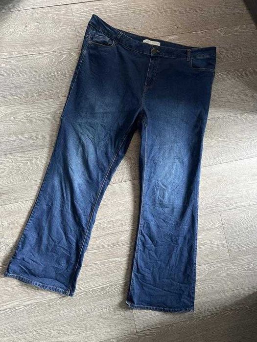 сині джинси батал джинси великого розміру bootcut 22/4-5 xl